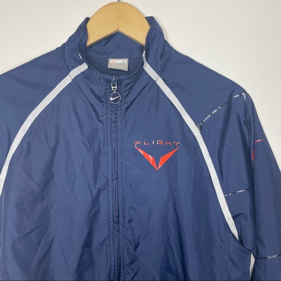 Nike Flight Full Zip Warm-Up Windbreaker Jacket S - Picture 8 of 9